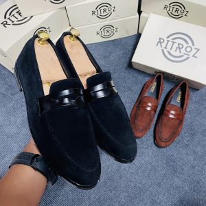 BLACK SUEDE TASSEL